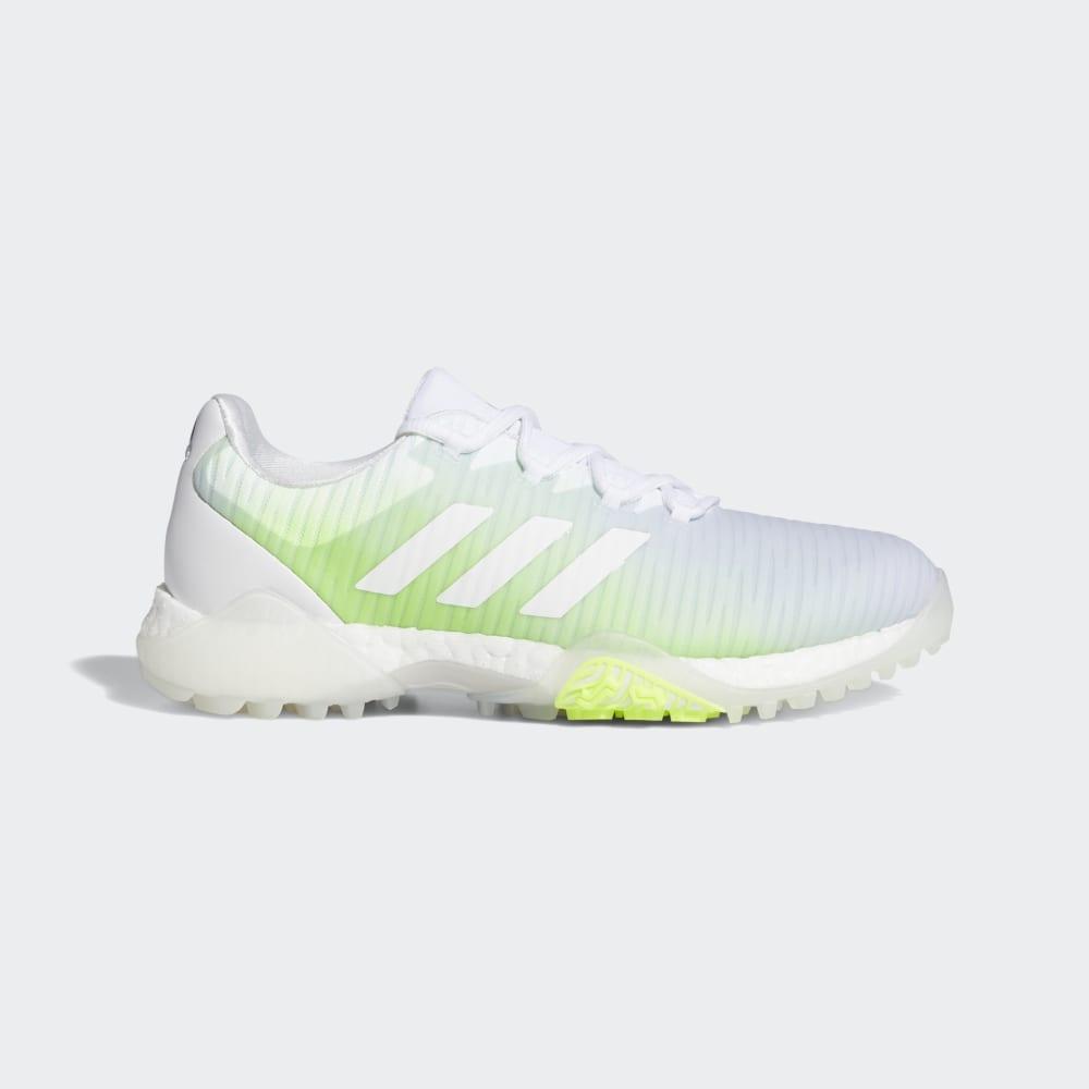 Adidas Women's CodeChaos Golf Shoes White/Green Ireland EE9336